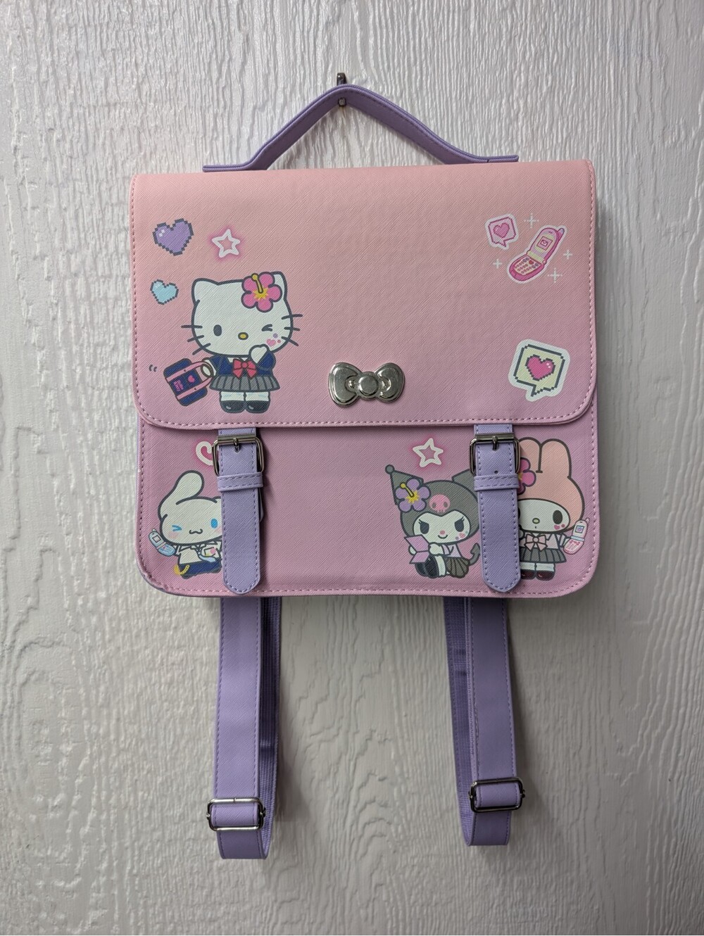 Sanrio Hello Kitty And Friends Kogyaru Mini Backpack Cute School Travel‎